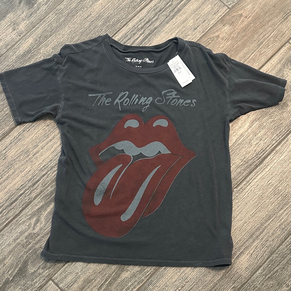 The Rolling Stones Kids Tee - Black and Red